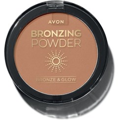 تصویر کرم پودر اورجینال برند Avon مدل Bronze &amp; Glow Warm Glow کد 308844083 