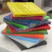 تصویر طلق صحافی A4 ضخیم /عمده/ بسته 100 برگی 