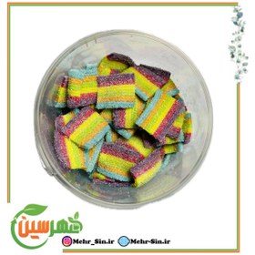 تصویر پاستیل سطلی نواری 225 گرمی مارابو 225g Marabou striped bucket pastel