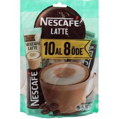 تصویر قهوه فوری لاته نسکافه 10 عددی Nescafe 
