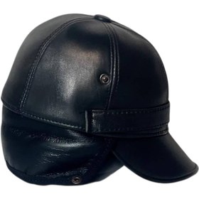 تصویر کلاه چرمی مردانه 