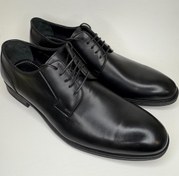 تصویر کفش چرم طبیعی مردانه رسمی بند دار 