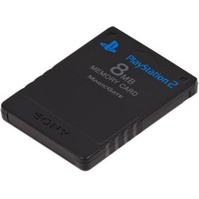 تصویر مموری کارت سونی مخصوص پلی استیشن 2 حافظه 64 مگابایت ا PlayStation 2 Memory Card 64MB PlayStation 2 Memory Card 64MB