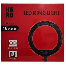 تصویر رینگ لایت هیرو Hero Ring Light KY-BK 416ii 96W 