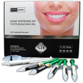 تصویر کیت بلیچینگ خانگی 5 سرنگ %23 وایت سنس-White Sense Home Bleaching 23% 