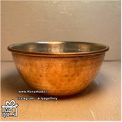 تصویر کاسه مسی ۱۰سانت زنجان 