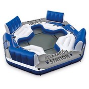 تصویر تشک بادی روی آب 4 نفره اینتکس 