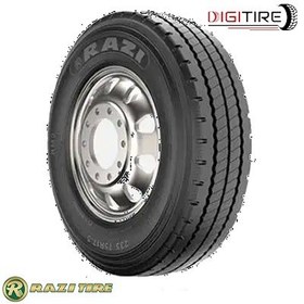 تصویر لاستیک خودرو رازی مدل RM3 (گل عقب) سایز 235/75R17.5 