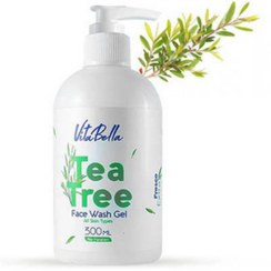 تصویر ژل شستویی صورت حجم 300 میل ویتابلا Vitabella Face Wash Gel