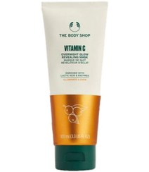 تصویر ماسک روشن‌کننده و درخشان‌کننده ویتامین C برای شب برند the body shop Vitamin C Overnight Glow Revealing Mask