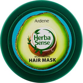 تصویر ماسک کراتینه و رطوبت رسان مو هرباسنس آردن 250 گرم Ardene Herba Sense Hair Mask Aloevera Gel And Avocado Oil 250g