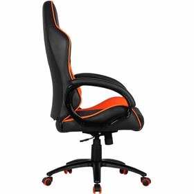 تصویر صندلی گیمینگ Cougar مدل Fusion Cougar Gaming Chair Fusion, 120Kg Weight Capacity, Height Adjustment, Metal 5-Star Base - Black