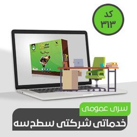 تصویر نرم افزار حسابداری شرکتی ، خدماتی عمومی سطح سه کد313 نرم افزار حسابداری محک 