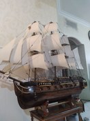 تصویر کشتی چوبی مدل اسپانیایی 
