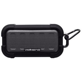 تصویر اسپیکر بی‌سیم و بلوتوث ولکانو مدل Quantum Volkano Quantum series Black (VK-3401-BK) Bluetooth Speaker