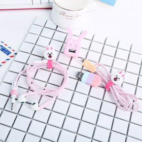 Silicone Rabbit Protector Remote Control خرید و قیمت پک محافظ کابل شارژ سیلیکونی خرگوش Silicone Rabbit usb cable ...