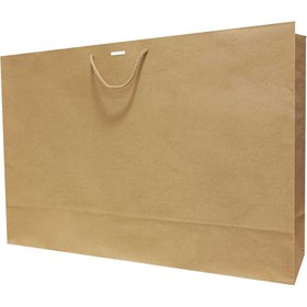 تصویر ساک دستی کرافت - کد 2 ساخته شده از جنس مقوای کرافت در دو سایز متفاوت حداقل تعداد قابل سفارش ۱۰ عدد