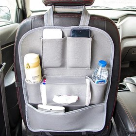 تصویر کیف پشت صندلی خودرو چرم مناسب تمام خودروها 