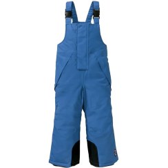 تصویر شلوار اسکی بچگانه کریویت سایز ۱ تا ۲ سال پیشبنددار دو لایه آبی 