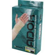 تصویر مچ بند الاستیک آتل دار دو طرفه آدور سایز لارج Ador Two-way elastic wristband with splint, size large