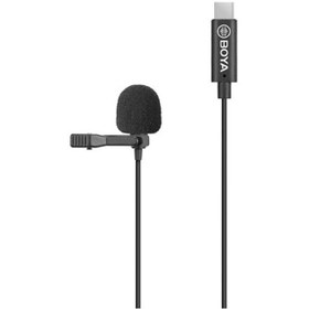 تصویر میکروفن یقه ای بویا BOYA BY-M3 lavalier Microphone Boya BY-M3 