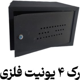 تصویر رک 4 یونیت درب فلزی rack4