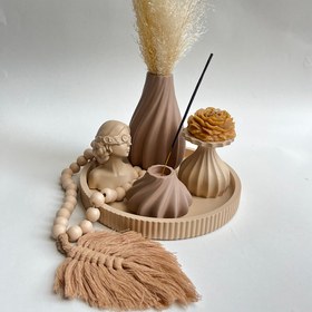 تصویر ست دکوری جلو مبلی 