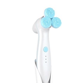 تصویر فیس براش شارژی ضد آب مدل facial cleansing spain brush 