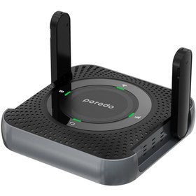 تصویر مودم پرودو قابل حمل CPE MiFi 3G/4G روتر بی سیم 4000mAh - مشکی Porodo portable CPE MiFi 3G/4G Wireless Router 4000mAh - Black