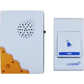 تصویر زنگ وایرلس لوک آرم مدل 002 luckarm wireless doorbell 002