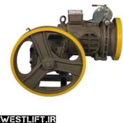 تصویر موتور آسانسور ABB 6.1 کیلووات دو سرعته 