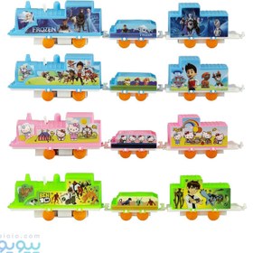 تصویر قطار بازی مدل ریلی 