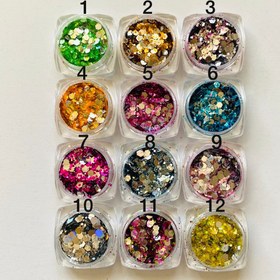 تصویر پولک اسپشیال (کالکشن ۵) برای انتخاب کدها عکس را ورق بزنید