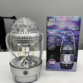 تصویر چراغ قوه فانوسی رومیزی رقص نور دار* 