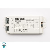 تصویر بالاست الکترونیکی 36×2 ترونیکس Tronics مدل 230V | ترانس الکترونیکی لامپ فلورسنت 36 وات ایرانی 