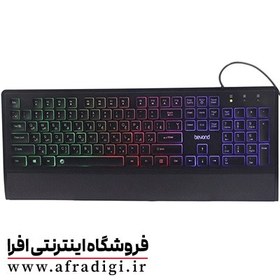 تصویر کیبورد سیم دار گیمینگ 7210 FARASOO 