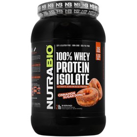 تصویر پودر پروتئین وی ایزوله نوترابایو وزن ۹۰۷ گرم 