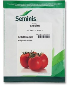 تصویر بذر گوجه سمینس باسیمو ۵۰۰۰ عددی Seminis Bassimo F1 Tomato 5000seeds