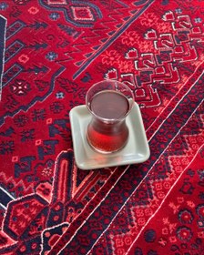 تصویر فرش کلکسیون آوانگارد درختی 1200 شانه قرمز 