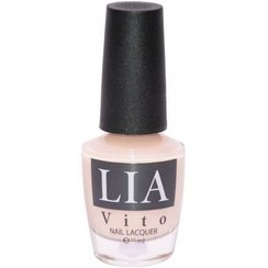 تصویر لاک فرنچ مانیکور لیا ویتو 004 French Manicure Nail Polish LIA VITO NO. 004