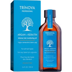 تصویر روغن مو آرگان و کراتین ترینوا اصل Argan hair oil and original Trinova Keratin