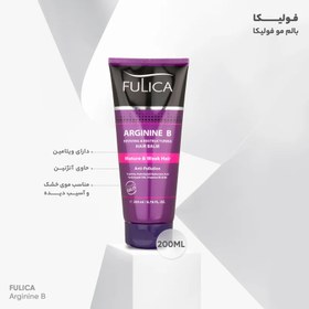 تصویر بالم تقویت کننده و براق کننده مو فولیکا Arginine B hair balm 200ml FULICA