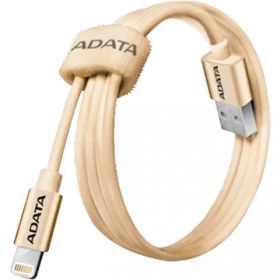 تصویر کابل تبدیل USB به لایتنینگ ای دیتا مدل Sync And Charge طول 1 متر Adata Sync And Charge USB To Lightning Cable 1m