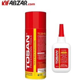تصویر چسب 123 توسن مدل T123-FIX 