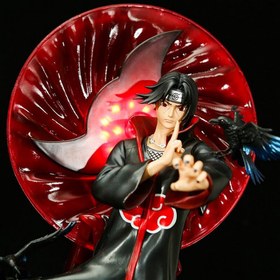 تصویر اکشن فیگور ایتاچی اوچیها 40cm (دارای نور پردازی) Itachi Uchiha 