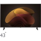 تصویر تلویزیون ال جی UR7800 سایز ۴۳ اینچ کیفیت تصویر ۴K نوع صفحه LED 