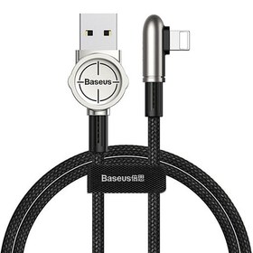 تصویر کابل کنفی آیفونی Baseus Exciting CALCJ-A Baseus Exciting CALCJ-A01 1m Lightning Cable