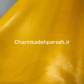 تصویر چرم طبیعی بزی - یک فوت / قهوه ای 