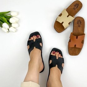 تصویر صندل زنانه هرمس کد 1012 sandal hermes 1012