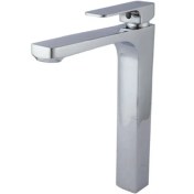 تصویر شیر روشویی پایه بلند راسان مدل گارنت کروم 